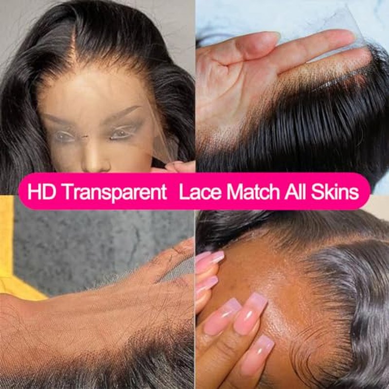 Worldnewhair 13X6 Lace Front Wigs Body Wave Human Hair 26 Inch - 200% Density Glueless Wigs Human Hair 13x6 Lace Frontal Wigs For Black Women
