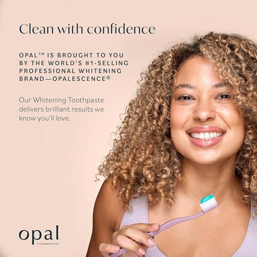 Opalescence Opal Teeth Whitening Toothpaste (Pack of 3) - Cool Mint Original Formula - Oral Care, Gluten-Free - 4.7 Ounce Made by Ultradent -TP-5760-3