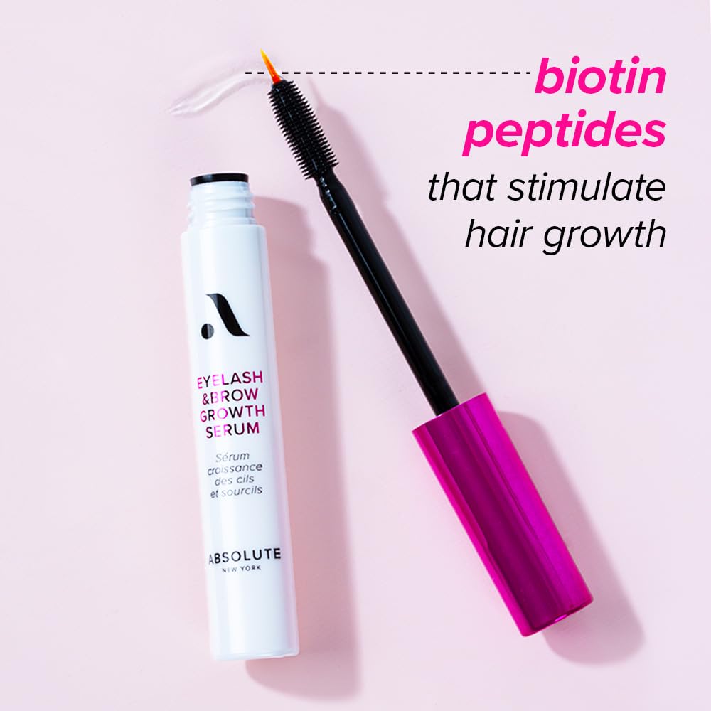Eyelash & Brow Growth Serum - Nourishing Formula for Fuller Lashes & Brows | 0.5 oz