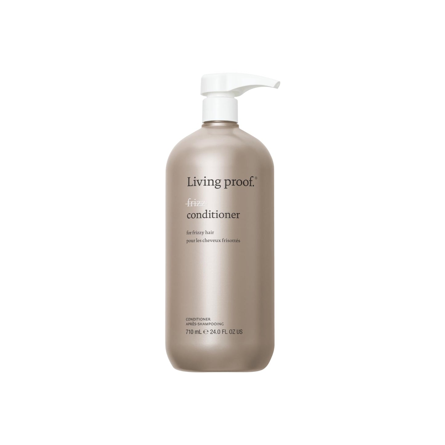 Living Proof No Frizz Conditioner, Smoothing Conditioner for Women, Controls Frizz, and Softens Hair for All Hair Types, 24 oz