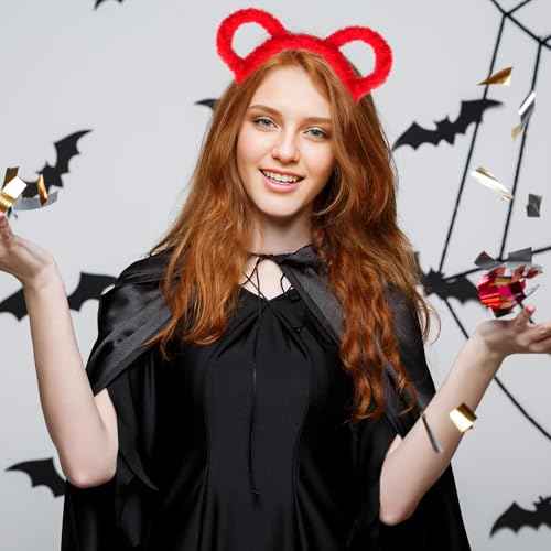 Brown Bear Ears Headband - 3 Pcs Bear Ears Costume for Halloween Cosplay