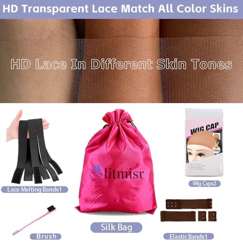 Chocolate Brown Human Hair Wig 200% Density Brown Wig Human Hair 13x4 Hd Chocolate Brown Lace Front Wig 26 Inch Brown Body Wave Human Hair Wig Pre Plucked with Baby Hair for Women