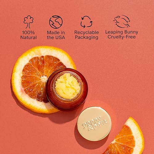 Poppy & Pout Natural Lip Scrub, Moisturizing Sugar Scrub for Dry Lips, Lip Scrubber Exfoliator with Essential Oils Smooths and Hydrates Lips, In Recyclable Glass Jars, Cruelty Free - Sweet Mint