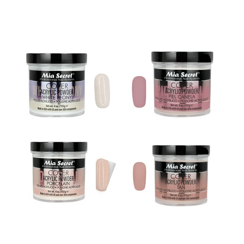 Mia Secret Cover - White Peony & Porcelain Foundation | 4 oz Tan Shade