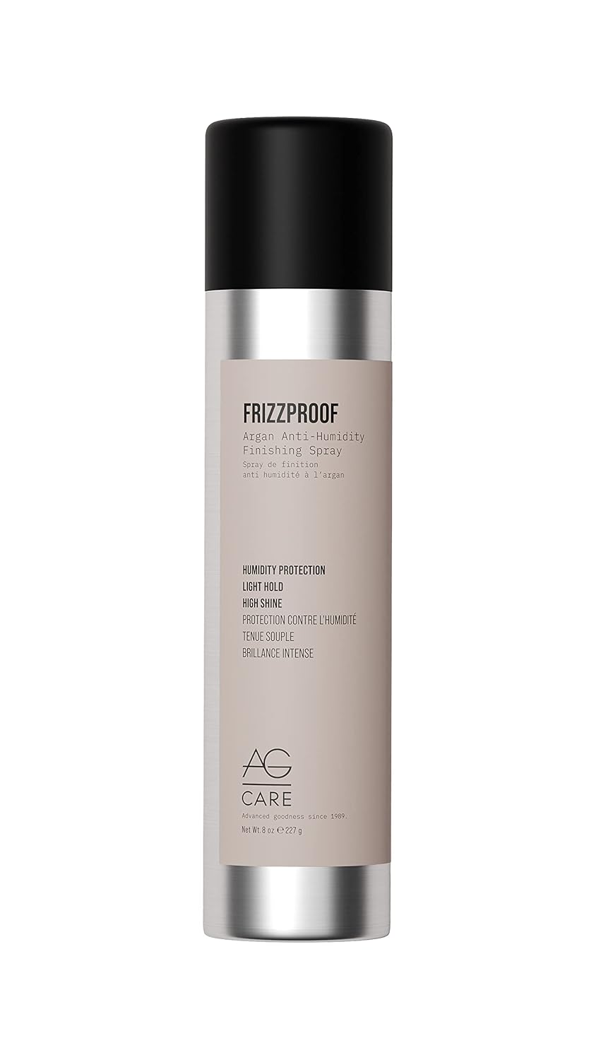 Frizzproof Argan Anti-Humidity Finishing Spray - 8 Oz | Smooth & Shine