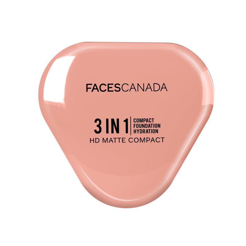 Faces Canada Hd Matte Brilliance Pressed Face Powder Makeup, Oil Absorbing Compact, Flawless Hd Finish, 8 Hrs Long Stay, Silky Smooth Finish, Cruelty Free, Just Natural, 0.28 Oz