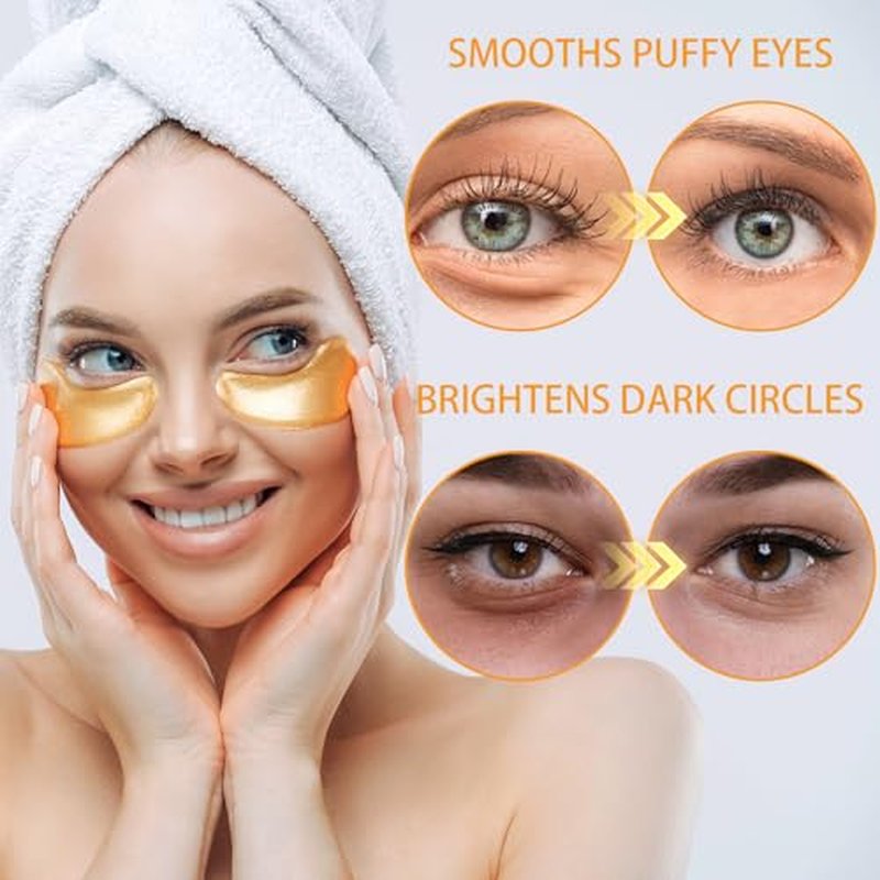 30 Pairs Lip Mask and Eye Mask, Collagen Crystal Under Eye Patches for Puffy Eyes and Dark Circles, Hangover Kit, Bachelorette Party Accessories, Sleepover Party Supplies for Girls, Cheer Gifts