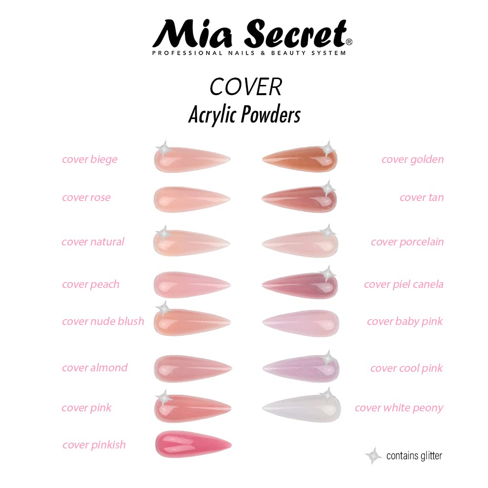 Mia Secret Pinkish Acrylic Powder - Professional Nail Art | 8oz