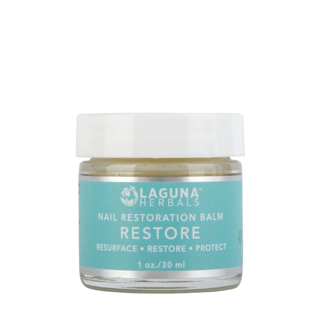 Laguna Herbals Restore Nail Balm with Herbal extracts for Long, Strong, Flexible and Healthy Nails.