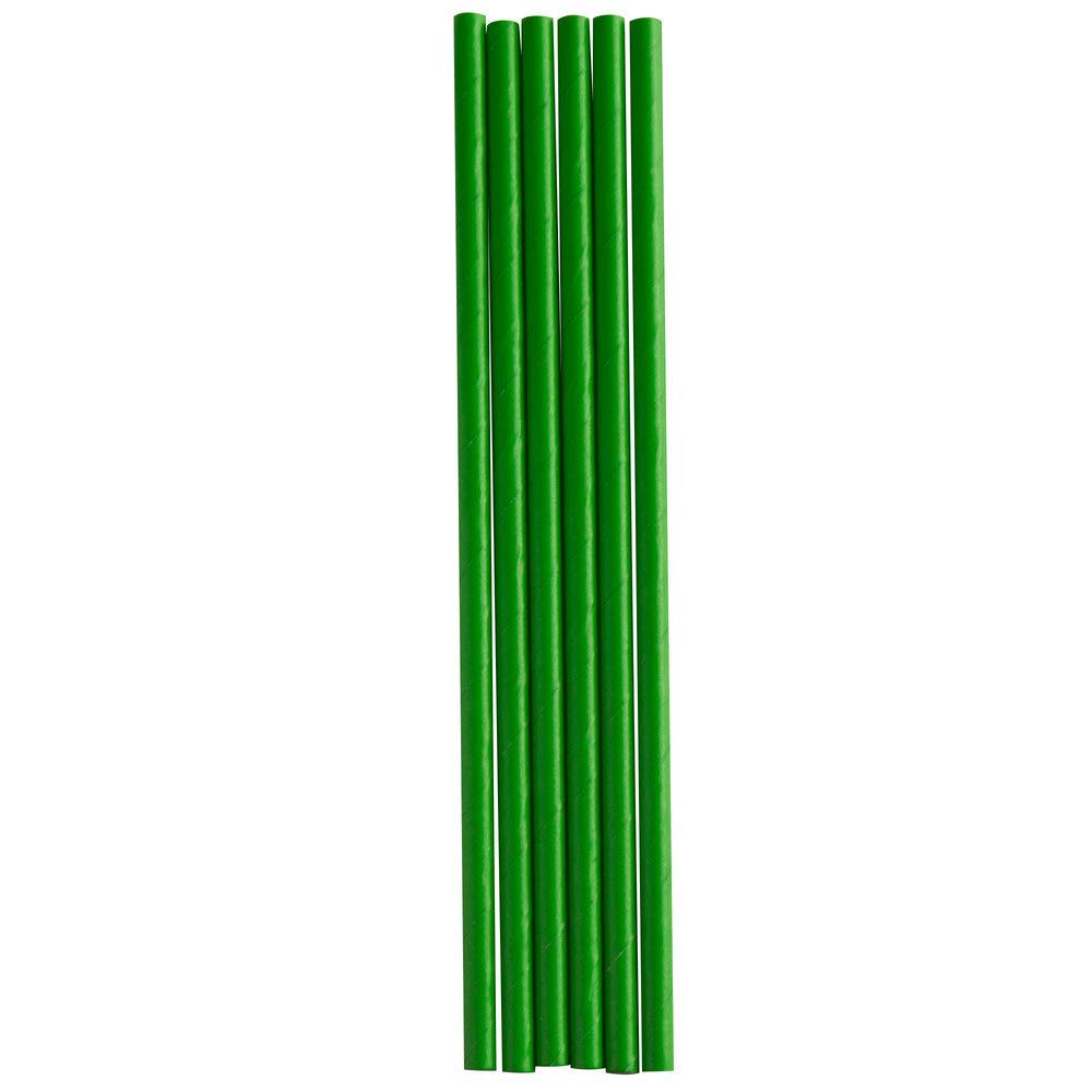 Perfectware 7.75 Green Paper Straw 200ct