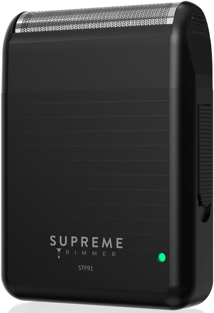 Supreme Trimmer Foil Shaver for Men - Rechargeable Electric Razor | 90 Min Runtime, Type-C USB Charging