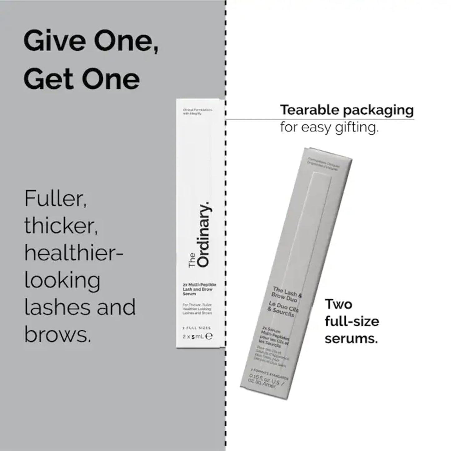 The Ordinary The Lash & Brow Duo