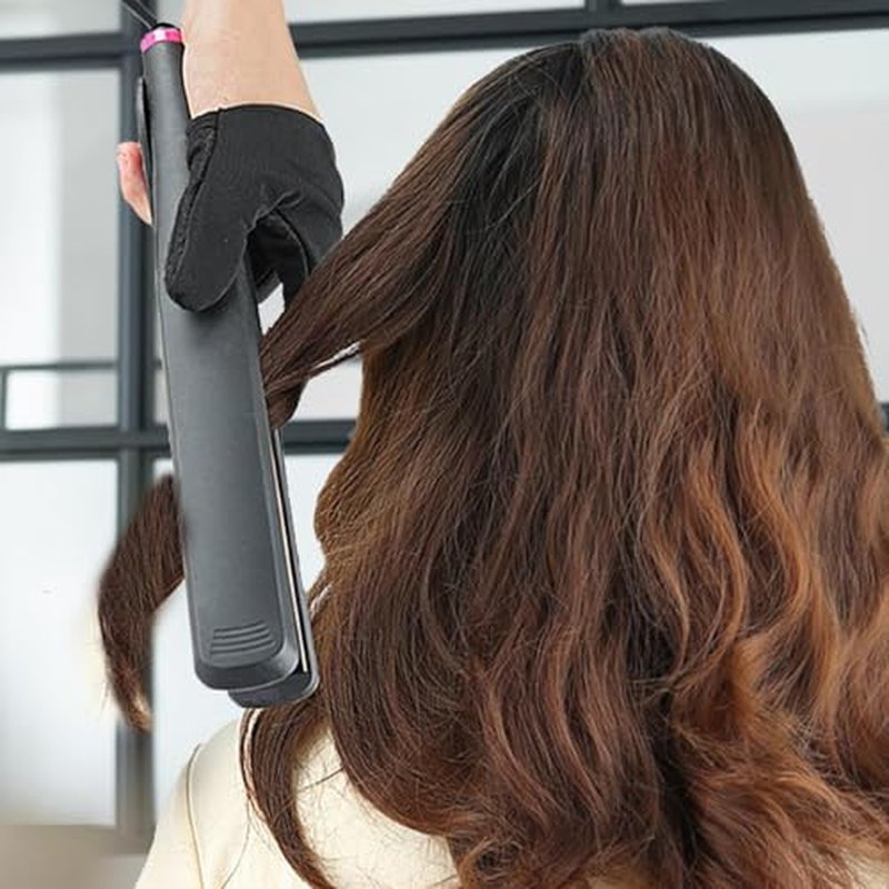 Hair Styling Gloves | 3 Finger Heat Resistant Gloves | Hair Dye Safe Curling Wand Gloves | Curling Wand Gloves | Heat