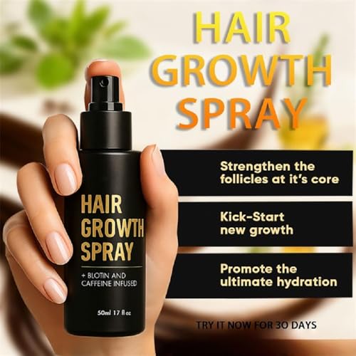 Hair Growth Spray,2025 New Promotes Thicker Fuller Hair For Women & Men Natural Hair Serum for Hair Boost Nourishing (1 Set)
