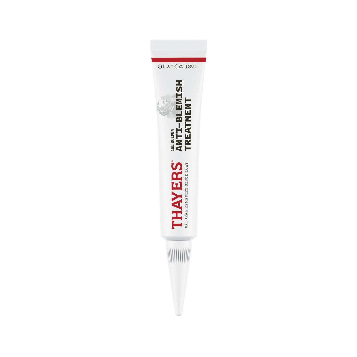 THAYERS Rapid Acne Treatment with 10% Sulfur, Sulfur Acne Treatment with Niacinamide and Glycolic Acid, Soothing and Non-Stripping Skin Care, 0.68 Fl Oz