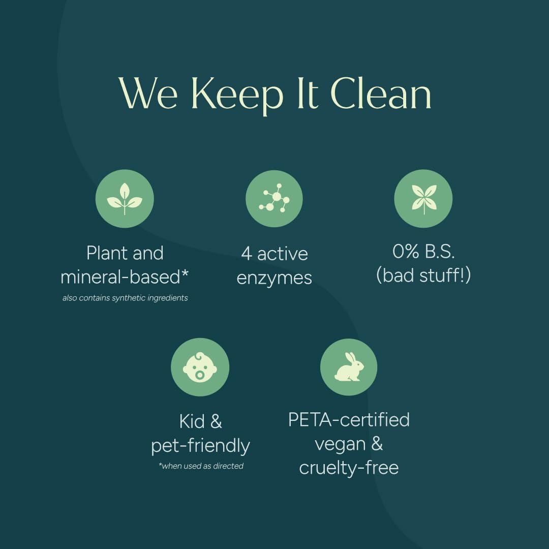 Puracy Laundry Detergent - Enzyme-Powered Liquid Laundry Detergent Concentrate, Natural Laundry Detergent Seen on TikTok, Non-Toxic (Free & Clear, 16 fl oz, 64 Loads)