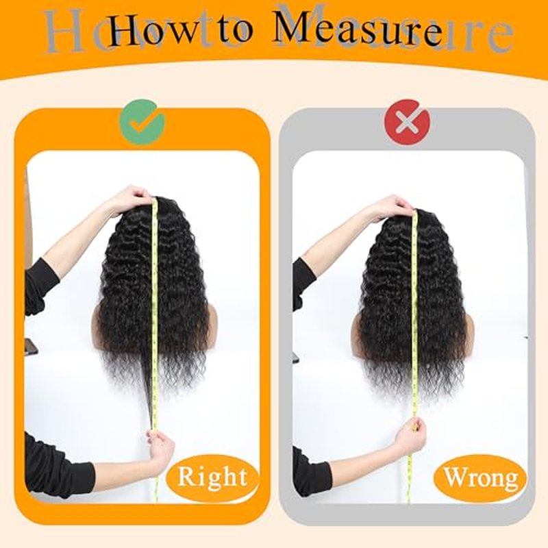13x4 Deep Wave Lace Front Wigs Human Hair 200% Density Black Curly Human Hair Wig Long Natural Wigs for Black Women Transparent Lace Frontal Wig for Daily Wear 20 Inch