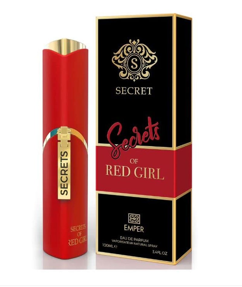 Emper Secrets Red Girl Perfume for Women - 100ml | Elegant Floral Fragrance