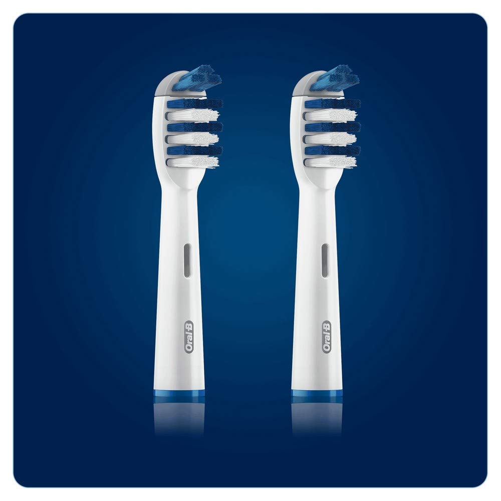 Oral-B Trizone Toothbrush Heads Replacement Refills for Electric Rechargeable Toothbrush, Bristles Sweep in-Between Teeth for a Deep Clean, Pack of Two