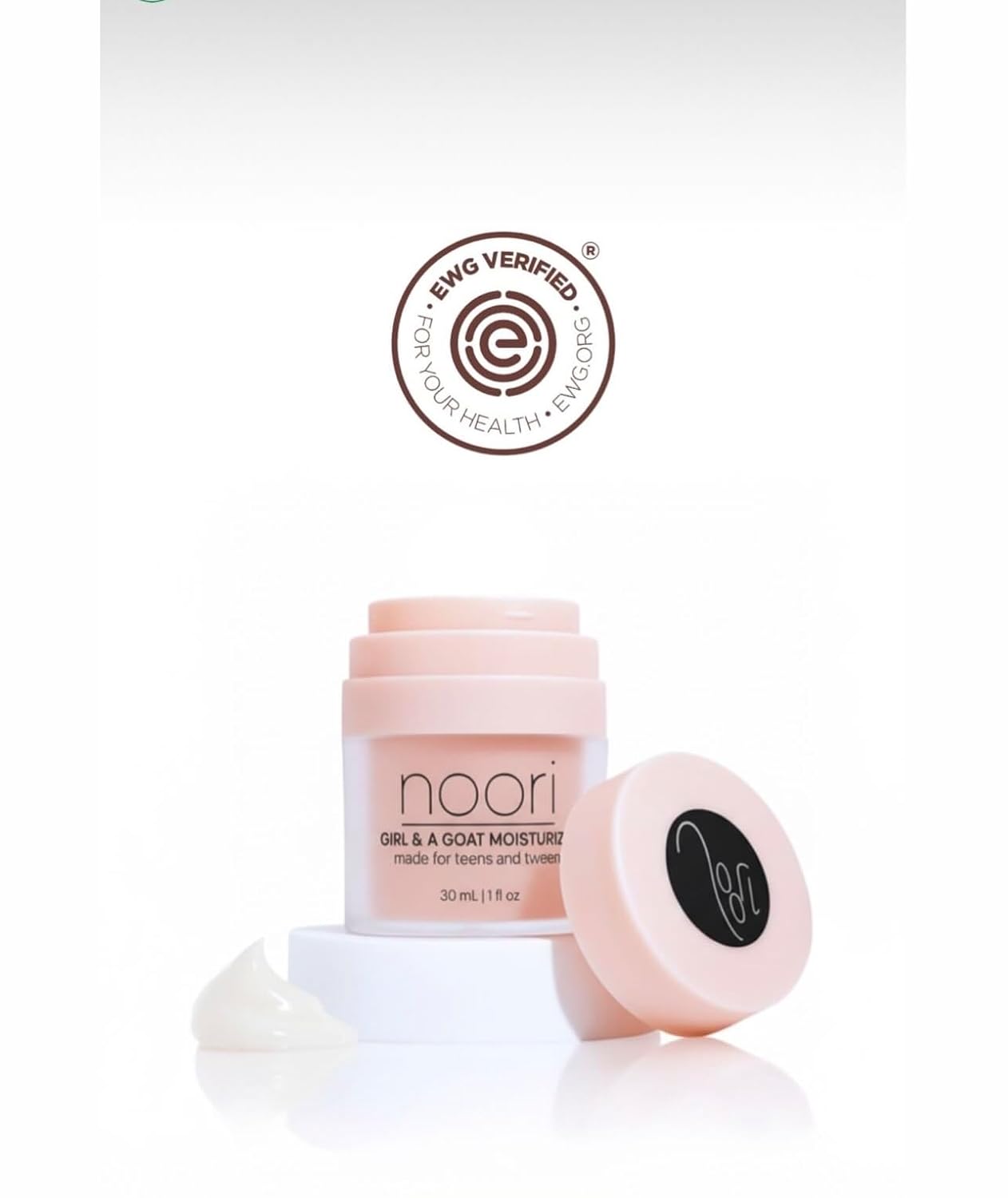 Moisturizer for Teens & Tweens - Lightweight, Fragrance-Free Face Cream for Sensitive, Acne-Prone Skin | Barrier Support, Ages 8+