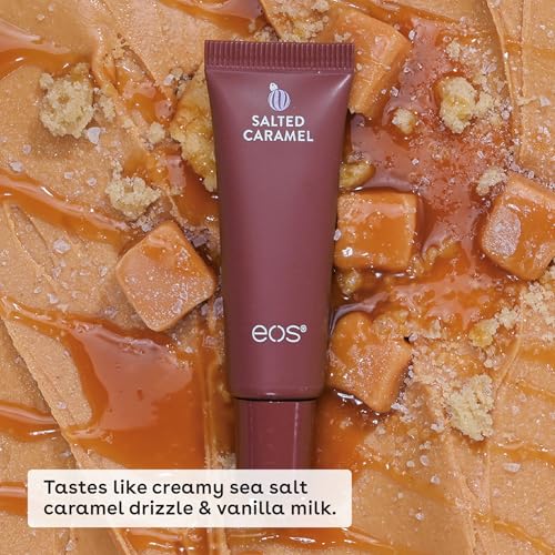 eos Holiday Tinted Super Balm, Salted Caramel, 24-Hour Moisture, Lip Tint, Limited Edition Lip Care, Stocking Stuffers, 0.35 fl oz