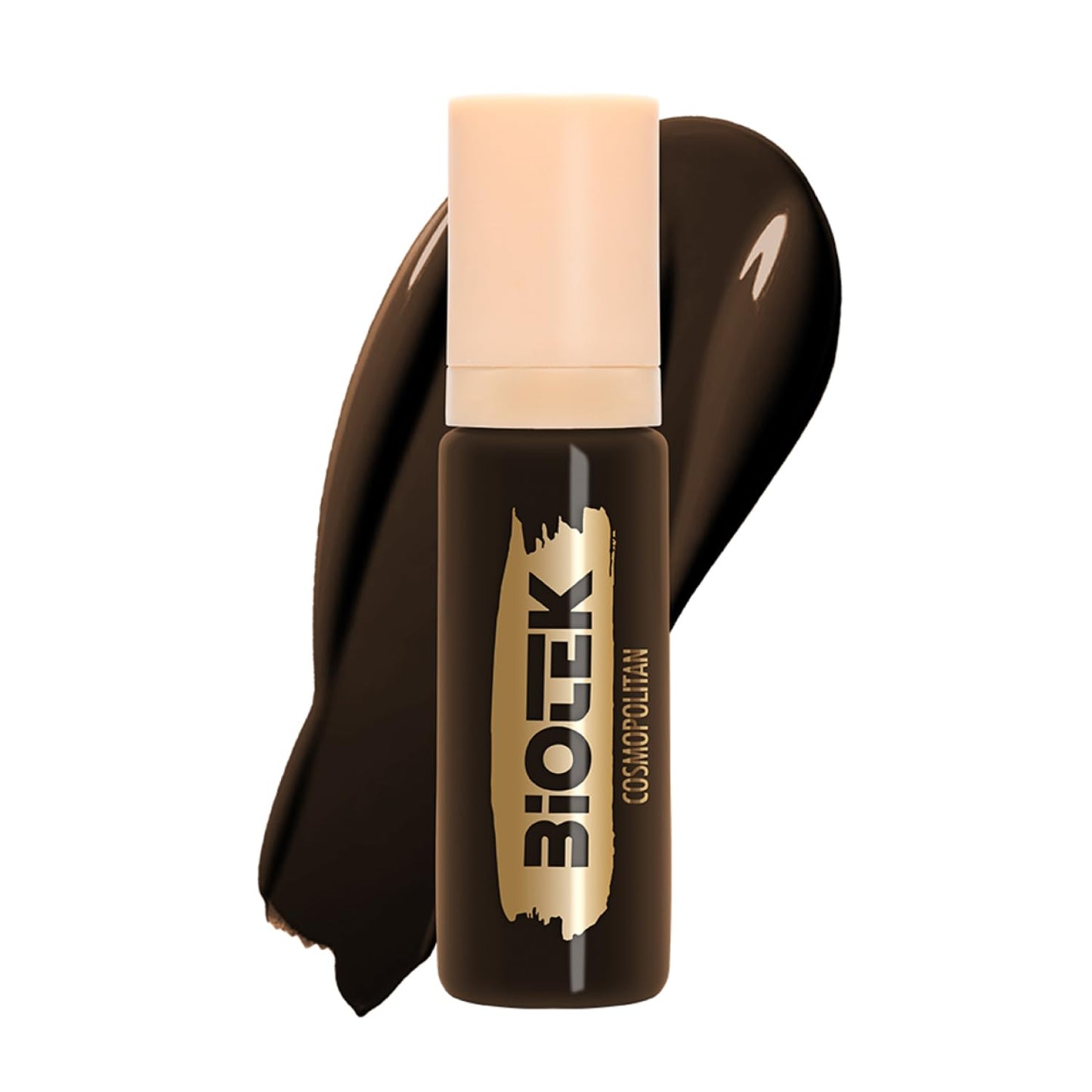 Brows Pigment for Professional Permanent Make Up - Inorganic Liquid - Extra Dark Brown Color- Made in Italy Cosmopolitan, 0.50 Fl Oz (Pack of 1))
