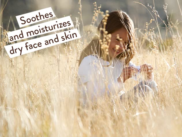 Babo Botanicals Moisturizing Face Cream | Oat & Calendula Hydration for Dry, Sensitive Skin - Vegan, Family-Friendly