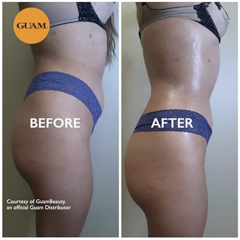 Guam Draining Body Wrap, DREN PLUS Seaweed Mud Body Wraps for Lymphatic Drainage against Water Retention and Swelling, Professional Treatment, 500 gr Beauty
