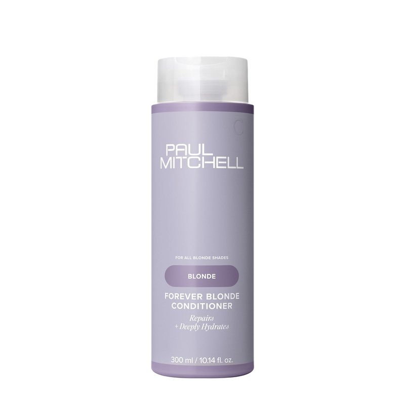 Paul Mitchell Forever Blonde Conditioner, Repairs + Deeply Hydrates, Ideal For Bleached + Lightened Hair, 10.14 fl oz