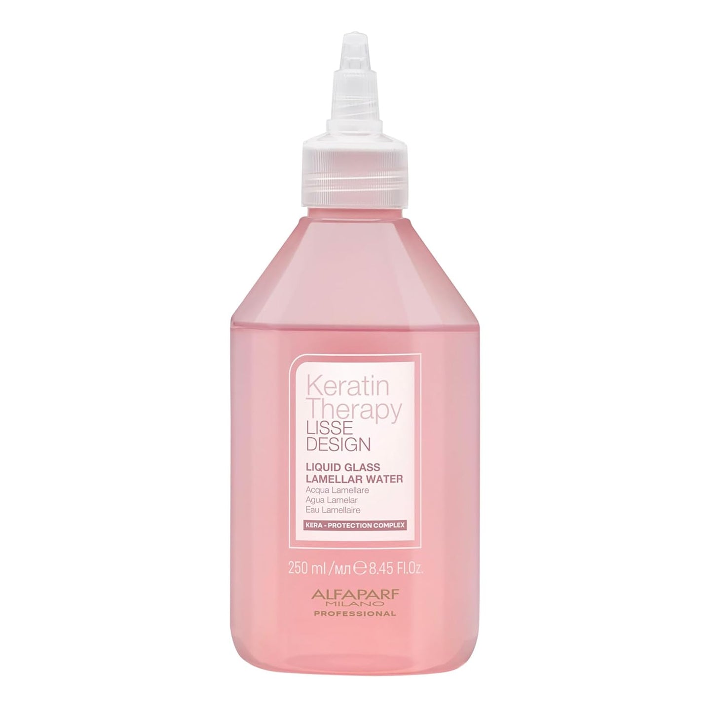 ALFAPARF MILANO Hair Gloss Treatment - Keratin Therapy Lamellar Water for Shiny, Frizz-Free Hair | 8.45 fl oz