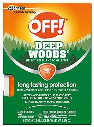 OFF! Deep Woods Towelettes, 12 CT (Pack - 1)