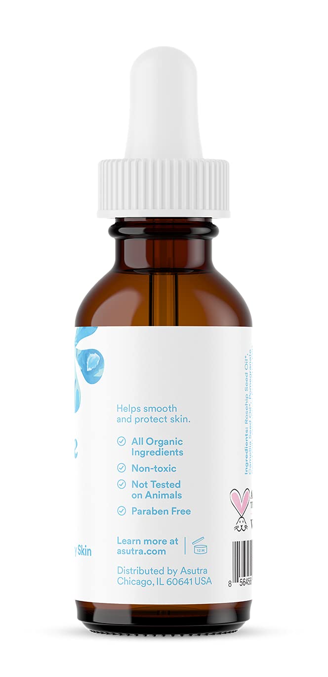 ASUTRA Restore Face Oil, 1 fl oz - Geranium & Rosehip (1 Fl Oz)