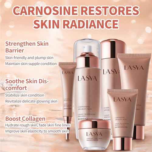 Revitalizing Skin Care Set, 6Pcs Anti Aging Face Care Sets for Women, Firming Skin, Shrink Pores, Smooth Wrinkles, Hydrating Skin Care Set