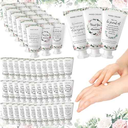 90 Pcs Employee Appreciation Team Gifts Bulk Thank You Employees Hand Cream Inspirational Travel Size Hand Lotion for Christmas Stocking Stuffers Teachers Staff Employees Coworkers