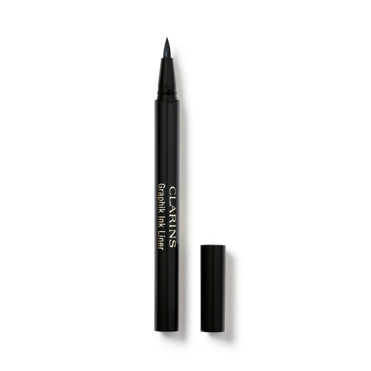 Clarins Graphik Ink Liquid Eyeliner | Intensely Pigmented and Highly Precise | Felt Tip Applicator | Intense Black Color With A Luminous Finish | Quick-Drying,Long-Wearing and Transfer-Proof |0.01 Oz