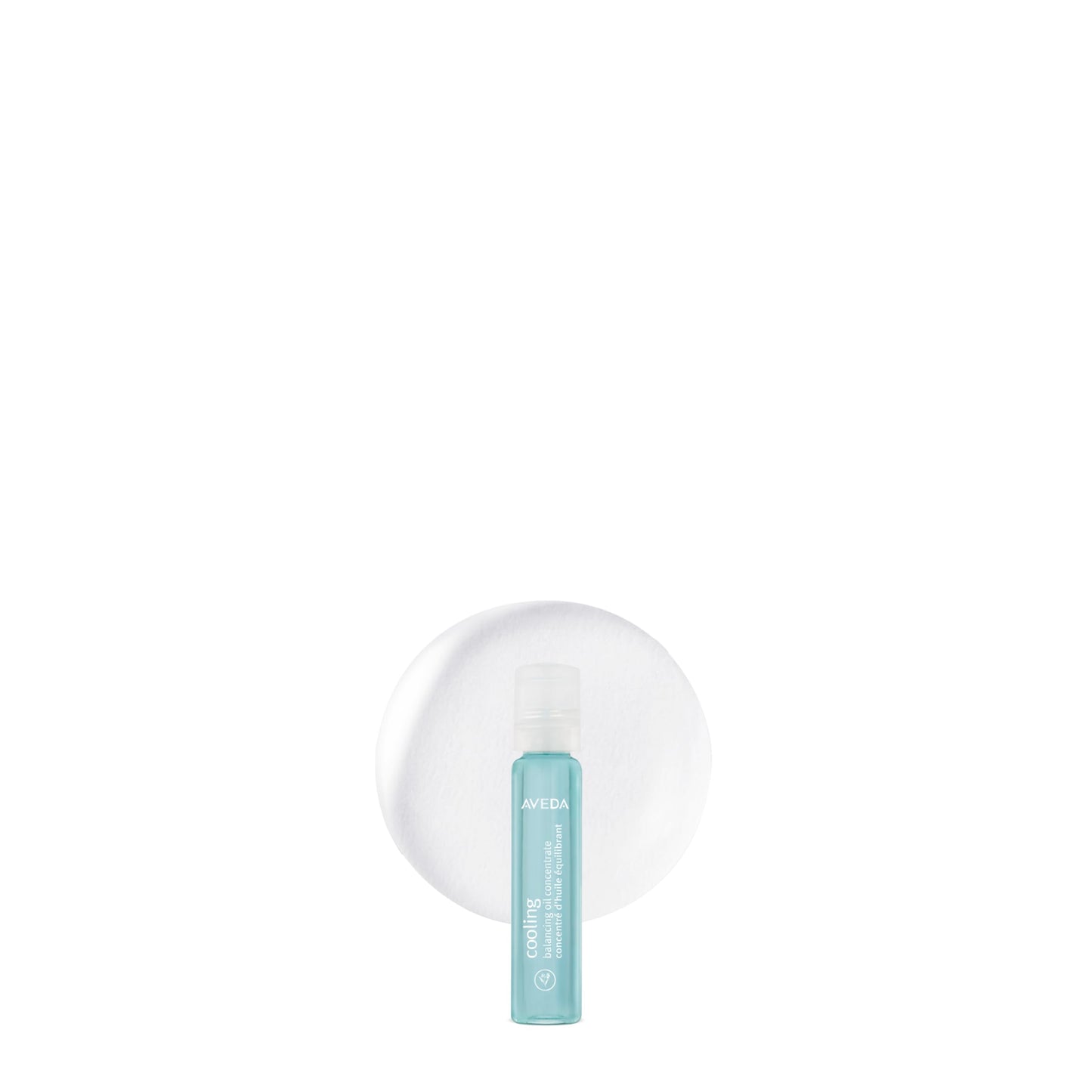 Aveda Cooling Balancing Oil Concentrate | Massage Into Sore, Achy Muscles | with Certified Organic Peppermint, Blue Chamomile | Naturally Derived* Menthol, 0.24 Fl Oz