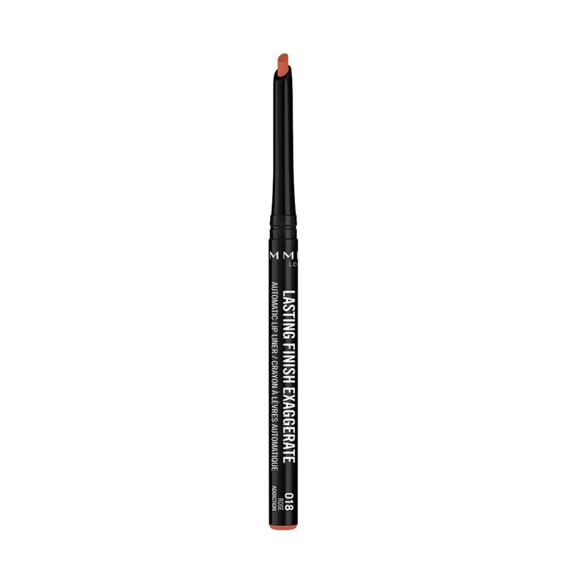 Rimmel Automatic Lip Liner - Lasting Finish in 18 Rose Addiction | Pack of 5