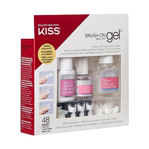 KISS Brush-On Gel Nail Kit