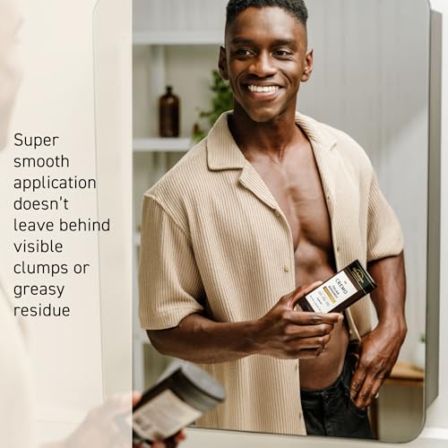 Cremo Italian Bergamot Aluminum Free Deodorant for Men, 48-hour Long Lasting Odor Protection, 2.65oz