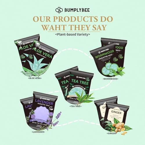 Paraffin Wax for Hand and Feet, 10 Pack Aloe Vera Paraffin Wax Refills for Paraffin Wax Machine, Hand Wax Paraffin Wax Bath, Foot Wax Paraffin Bath, Moisturizing Hands Feet, Deep Hydration