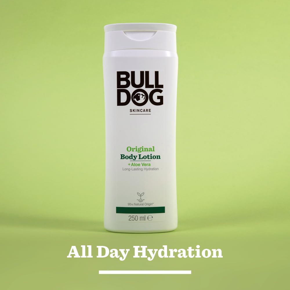 BULLDOG - Bodycare for Men | Original Body Lotion | Hydrates and Nourishes Skin | 250 ml