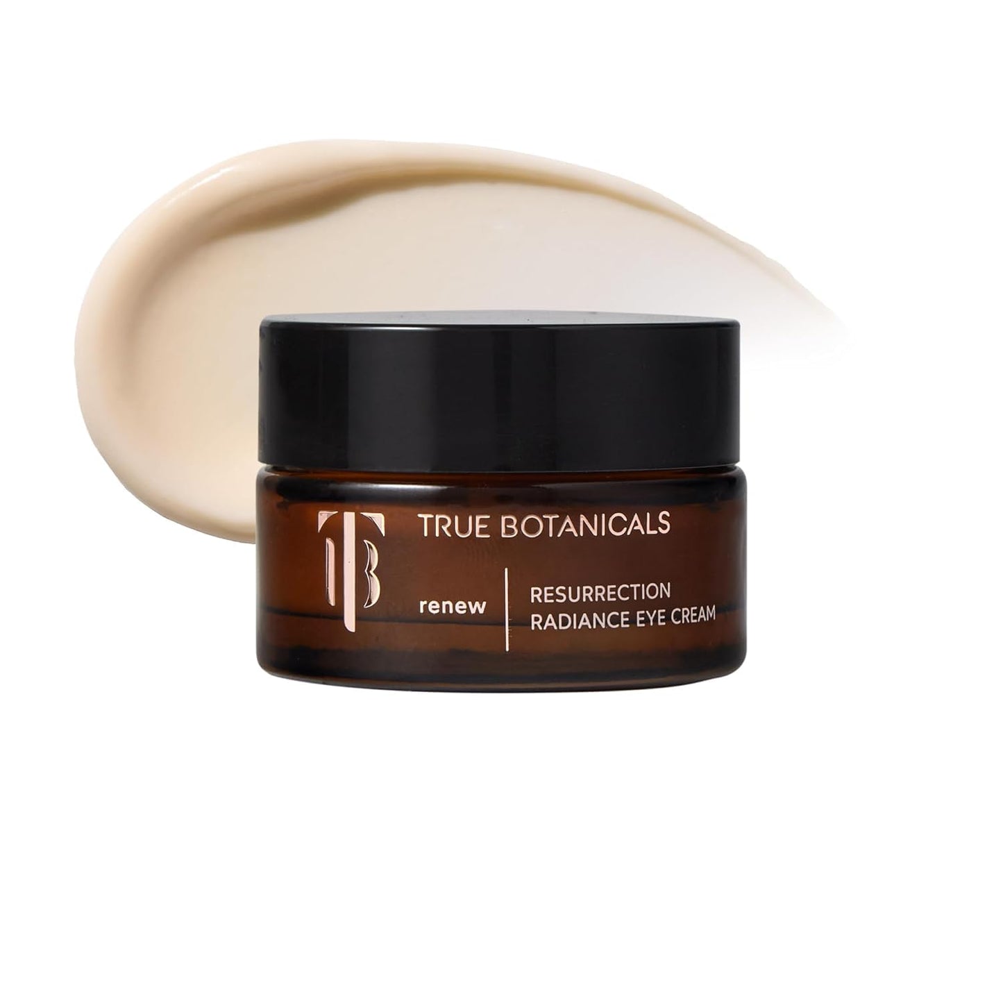 True Botanicals Resurrection Radiance Eye Cream - Brightens Dark Circles & Reduces Fine Lines | 0.5 oz | All-Natural, Vegan