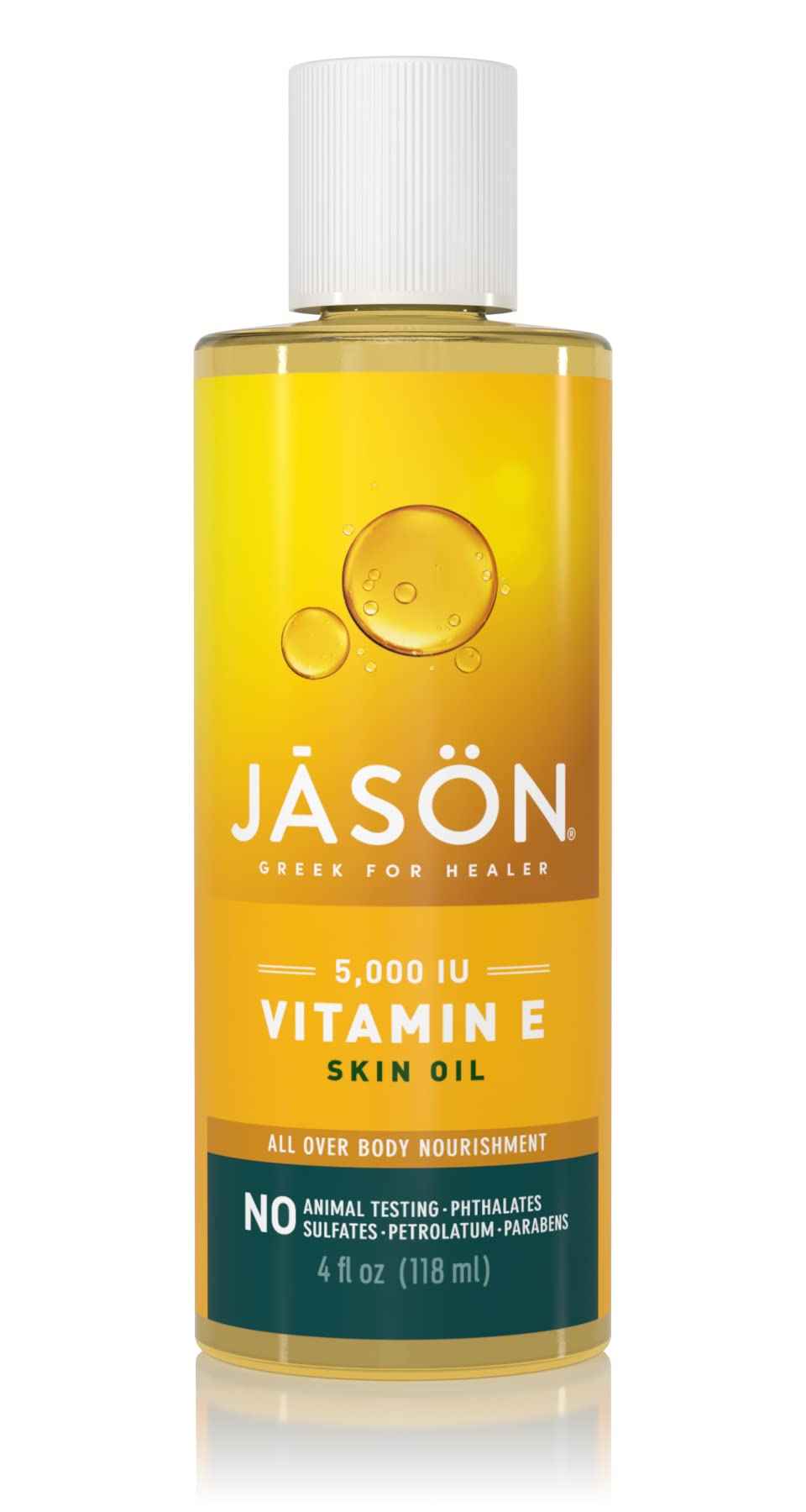 JASON Vitamin E Skin Oils Bundle, 45,000 IU 2 Oz and 5,000 IU 4 Oz