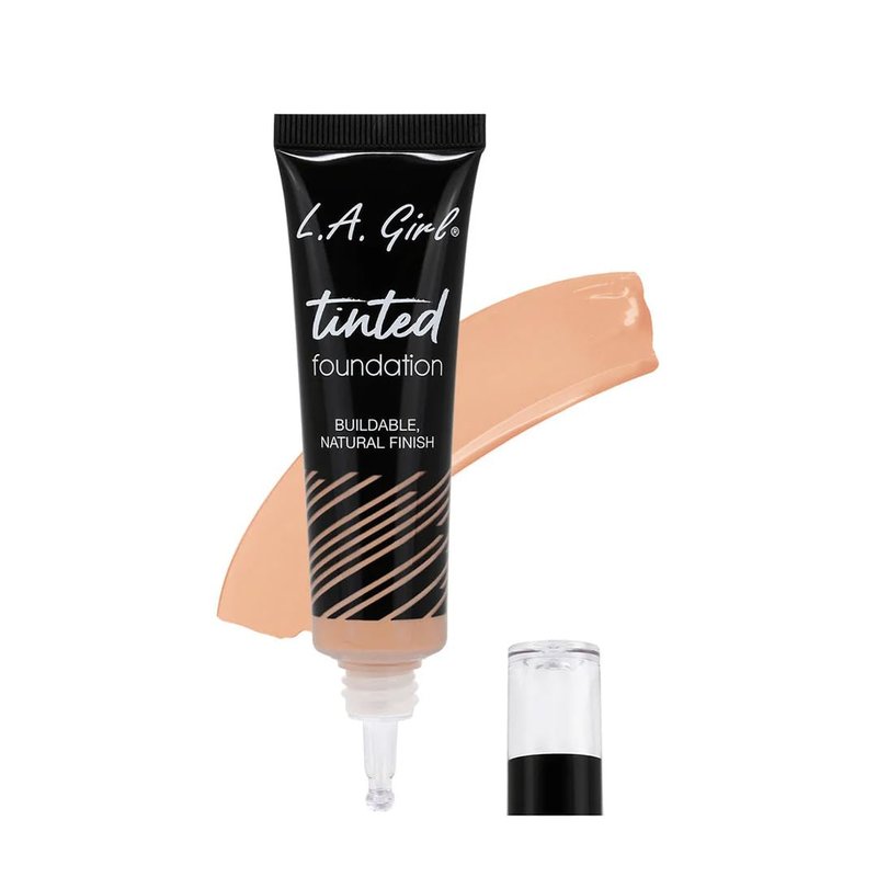 L.A. Girl Tinted Foundation - Medium Beige | Lightweight Coverage, Pack of 2