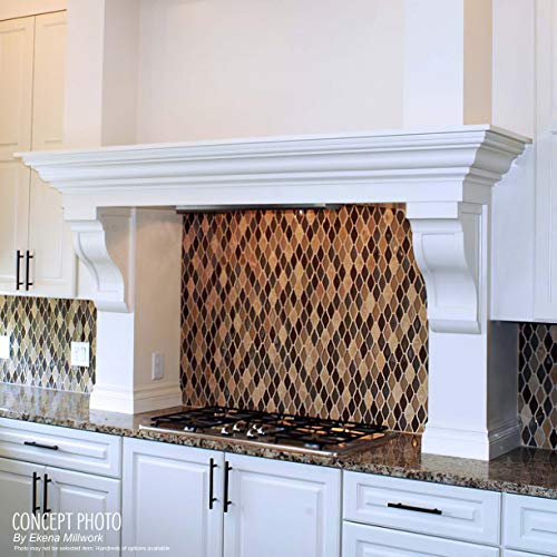 Ekena Millwork COR04X02X05BL 4 1/4-Inch W x 2 5/8-Inch D x 5 3/4-Inch H Blackthorne Corbel , White