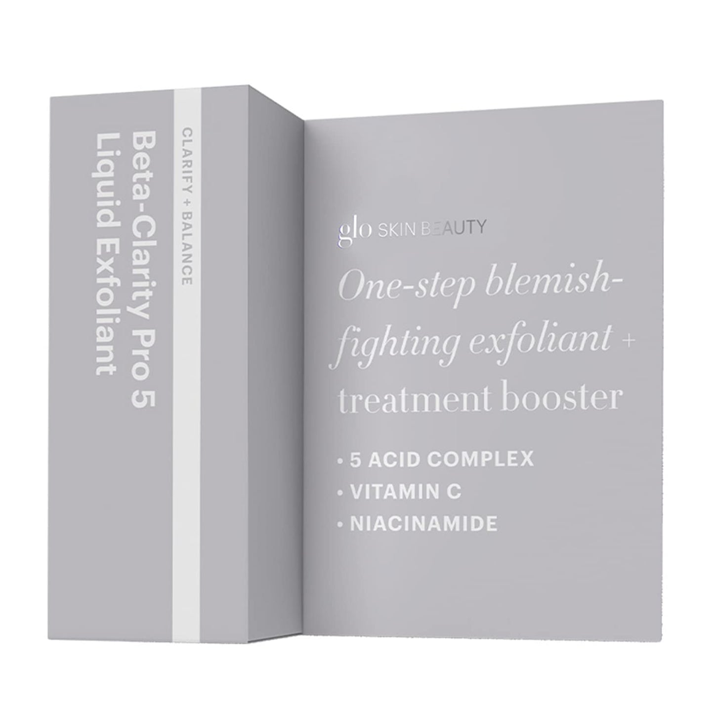 Glo Skin Beauty Beta-Clarity Pro 5 AHA BHA Liquid Exfoliant, 1 oz