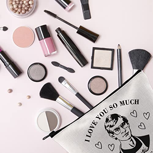 TSOTMO Horror Movie Gift Horror Inspired Gift Makeup Bag Gift True Crime Lover Gift for Mom Women(JUST EAT YOU)