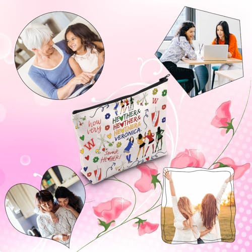 TSOTMO Sisters Musical Survival Bag Musical Queens Inspired Gift With Zipper Muscial Lover Toiletry Bag (Musical how very)