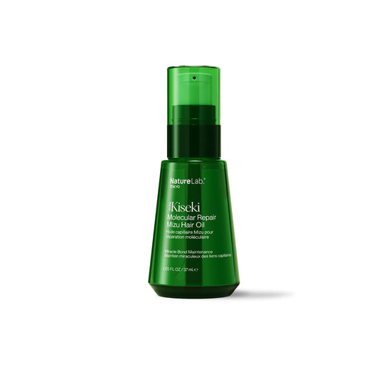 NatureLab.TOKYO Kiseki Molecular Repair Mizu Hair Oil: Weightless Hydrating Hair Serum-Oil – Smooths & Shines Like Glass, Reduces Frizz, Seals Split Ends, Improves Texture, 1.25 oz