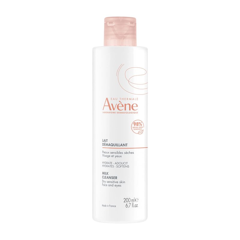 brand Avène Gentle Milk Cleanser - Moisturizing, No-Rinse, Soap-Free Cleansing Lotion for Dry, Sensitive Skin - 6.7 Fl Oz